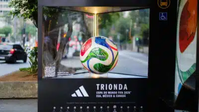 Adidas promove exposições da bola da Copa 2026 em SP e RJ