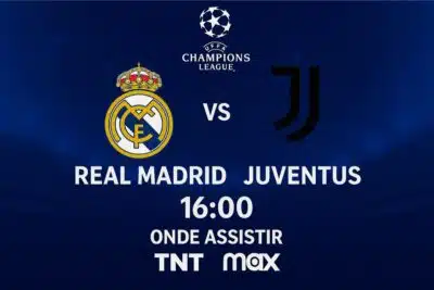 Real Madrid x Juventus: horário e onde assistir clássico da Champions!