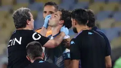 Santiago Sosa leva a culpa por ferimento de Marcos Rojo no Flamengo