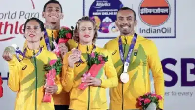 Brasil lidera Mundial Paralímpico e supera China no quadro de medalhas