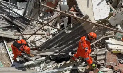 Desabamento em Olinda deixa vítimas e feridos