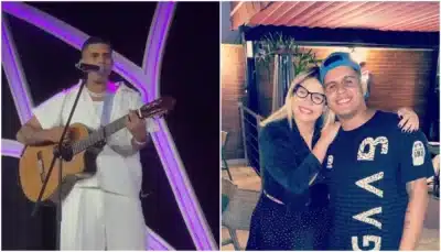 Vini Jr. e Rodriguinho homenageiam Marília Mendonça em gravação de DVD
