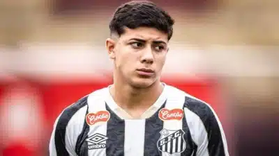 Kauã Miranda, lateral do Santos, é convocado por Portugal e joga ao lado de filho do CR7
