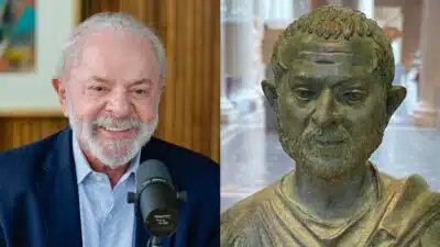 Lula viraliza em escultura romana e causa polêmica nas redes sociais Lula viraliza em escultura romana e causa polêmica nas redes sociais