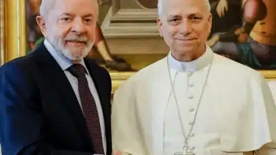 Lula e Papa Leão 14 se encontram no Vaticano com Janja