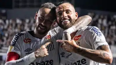 Neymar defende Guilherme após derrota do Santos para o Vitória