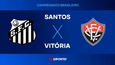 Santos x Vitória: Transmissão ao vivo da Jovem Pan pelo Brasileirão