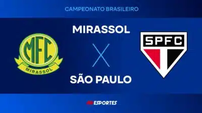Jovem Pan transmite jogo: Mirassol x São Paulo ao vivo!