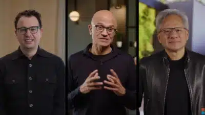 Anthropic e Microsoft investem US$ 15 bilhões em IA com foco em Claude