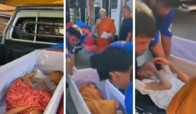 Mulher Acorda em Caixão Após Ser Declarada Morta na Tailândia