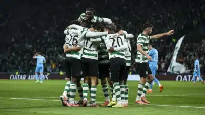 Sporting Lisboa vence Brugge por 3 a 0 e segue na Champions League!