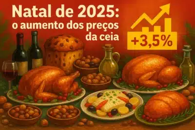 Ceia de Natal 2025: Preços sobem e brasileiros precisam aumentar o bolso