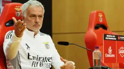 Mourinho rebate Varandas com analogia inusitada sobre Lewis Hamilton e Benfica