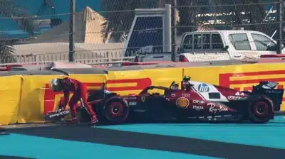 Hamilton Colide e Dobradinha Evitada na Sessão Livre de Abu Dhabi