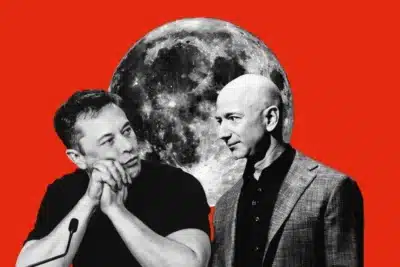 Elon Musk e Jeff Bezos divergem em planos para colonizar o espaço e Marte