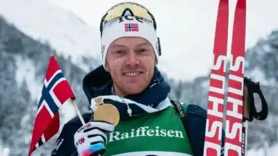 Biatleta Sivert Bakken, de 27 anos, morre na Itália após problemas cardíacos