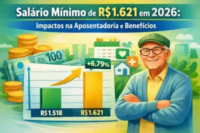 Aposentados e beneficiários do INSS ganham mais com novo salário mínimo em 2026