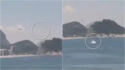 Piloto de avião é encontrado morto no mar em Copacabana, Rio