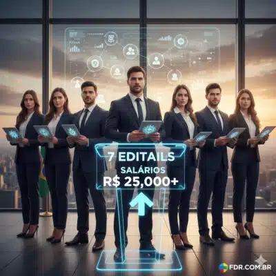 Concursos 2026: Salários de Até R$ 44 Mil Já em 2026!