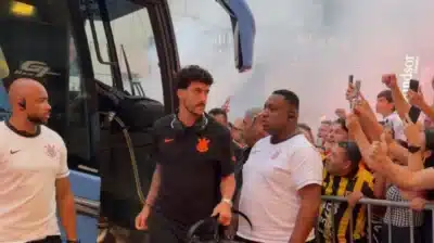 Corinthians chega ao Rio para a final da Copa do Brasil contra o Vasco!