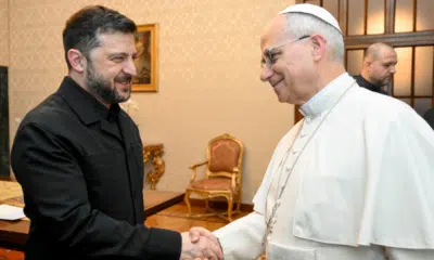 Zelensky busca negociações com Papa e Meloni em busca de solução da guerra