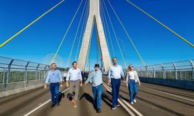 Lula inaugura ponte Brasil-Paraguai em Foz do Iguaçu: integração e comércio