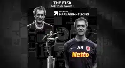 Médico Harlass-Neuking recebe Prêmio Fair Play da FIFA em premiação The Best