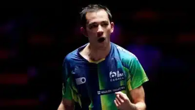 Hugo Calderano estreia no WTT Finals contra Lebrun em Hong Kong – Brasil busca inédito no tênis de mesa