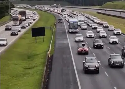 Congestionamento em rodovias Anchieta-Imigrantes e Via Parque: situação crítica!