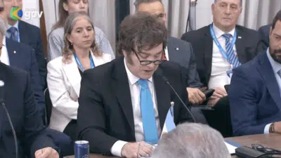 Javier Milei Defende Pressão Militar EUA sobre Venezuela no Mercosul