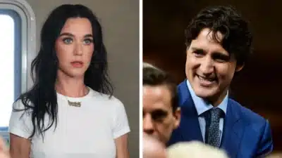 Russell Brand critica relacionamento de Katy Perry com Justin Trudeau em evento