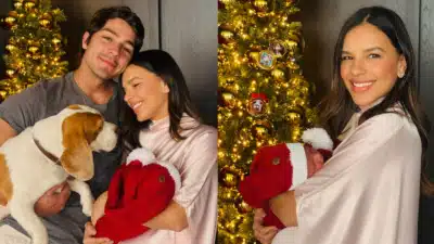 Atriz Mariana Rios compartilha parto íntimo do primeiro filho, Palo