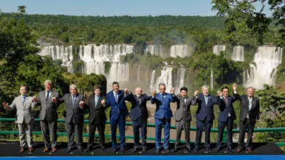 Mercosul Apele por Democracia e Direitos Humanos na Venezuela em Foz do Iguaçu