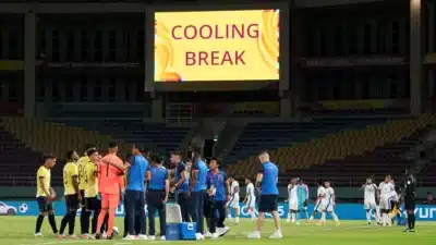 Fifa adota pausas de hidratação de 3 minutos na Copa do Mundo de 2026