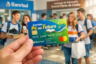 Governo do RS Distribui Cartões Pé no Futuro: Estudantes Recebem Auxílio para Tênis e Meias