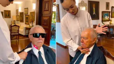 José Sarney revela rotina de saúde com fisioterapia e laser aos 95 anos