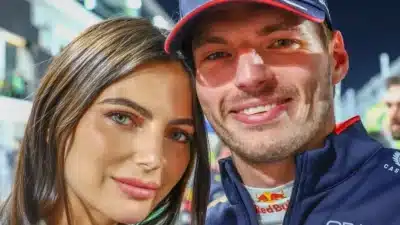 Max Verstappen chega ao Brasil para férias com Kelly Piquet e filhas