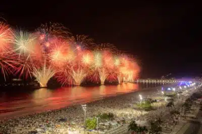 Réveillon 2026 em Copacabana: Fogos, Artistas e Segurança Reforçada