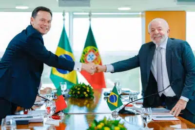 Lula e Primeiros-Ministro de Portugal Discutem Cooperação Internacional