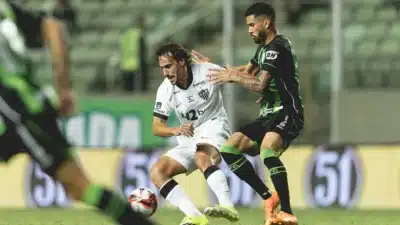 Clássico Mineiro Empata em 1 a 1 entre Atlético-MG e América-MG
