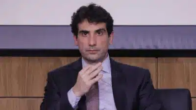 Gabriel Galípolo e Vital do Rêgo discutem inspeção no Banco Central em Brasília