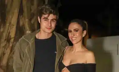 Tatá Werneck e Rafa Vitti trocam farpas divertidas em férias no Caribe