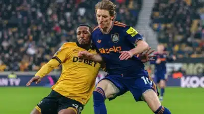 Newcastle e Wolverhampton empatam 0 a 0 na Premier League em confronto tenso