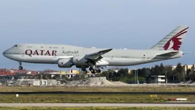 Força Aérea dos EUA usa aeronave doada do Qatar como Air Force One a partir de 2026