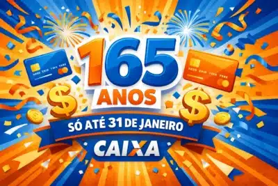 Caixa oferece 165&percnt; de bônus em pontos e vantagens especiais em promoção de aniversário