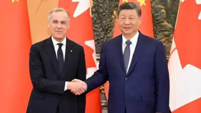 Justin Carney reafirma posição do Canadá contra acordos de livre comércio com a China
