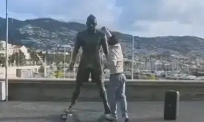 Cristiano Ronaldo: Vandalismo em Estátua no Museu CR7 em Funchal