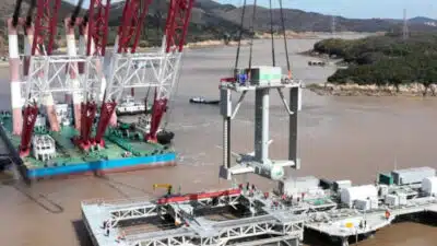 China investe R$ 1,4 bilhão em usina de energia por correntes marítimas em Zhoushan