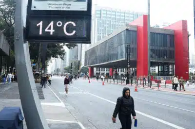 São Paulo registra amanhecer mais frio de 2026 com temperatura de 15°C