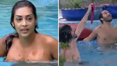 Big Brother Brasil: Participantes fazem promessas e pulam na piscina após eliminação!